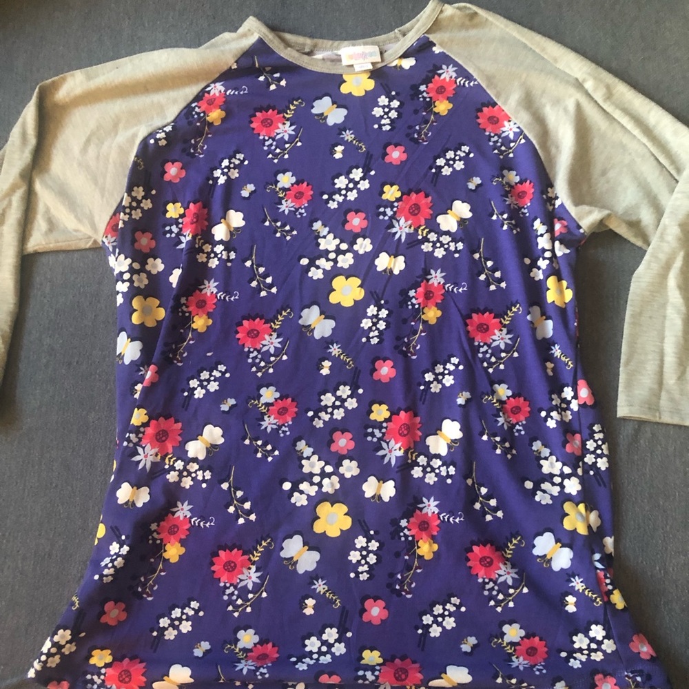 Lularoe baseball tee